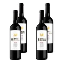 Kit 4 Vinhos Bodegas Leganza Quintana Tinto Espanha 750ml