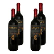 Kit 4 Vinhos Chilano Dark Blend Tinto Chile 750ml