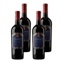 Kit 4 Vinhos Codici Masserie Negroamaro Tinto Itália 750ml Kit 4 Vinhos Codici Masserie Negroamaro Tinto Itália 750ml