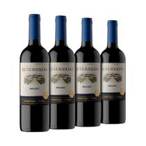 Kit 4 Vinhos Concha Y Toro Malbec 750ml