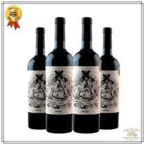 Kit 4 Vinhos Cordero con Piel de Lobo Sirah