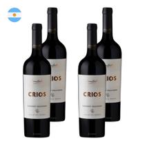 Kit 4 Vinhos Crios Cabernet Sauvignon Tinto Argentina 750ml Kit 4 Vinhos Crios Cabernet Sauvignon Tinto Argentina 750ml