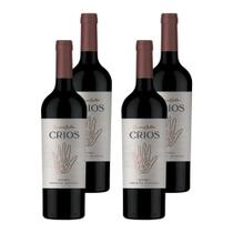 Kit 4 Vinhos Crios Malbec Tinto Argentina 750ml