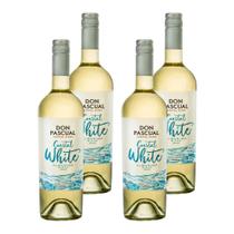 Kit 4 Vinhos Don Pascual Coastal White Branco Uruguai 750ml
