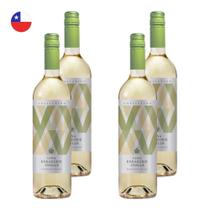 Kit 4 Vinhos Errazuriz Collection Sauvignon Blanc Branco Chile 750ml