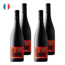 Kit 4 Vinhos Ferraton La Tournée Tinto França 750ml