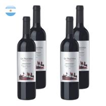 Kit 4 Vinhos La Pradera Cabernet Sauvignon Tinto Argentina 750ml