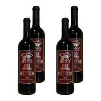 Kit 4 Vinhos Leone Di Venezia Sangiovese Tinto Brasil 750ml