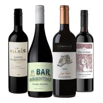 Kit 4 Vinhos Malbec do Novo Mundo