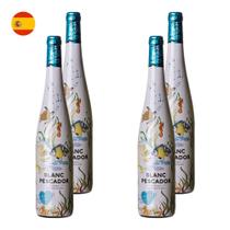Kit 4 Vinhos Pescador Branco Espanha 750ml
