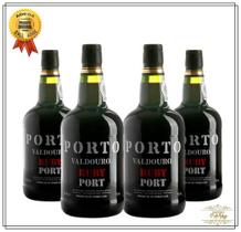 Kit 4 Vinhos Portugues do Porto Valdouro Ruby