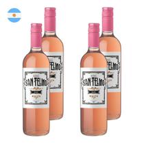 Kit 4 Vinhos San Telmo Rosé Argentina 750ml