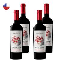 Kit 4 Vinhos Santa Carolina Reserva Cabernet Sauvignon Tinto Chile 750ml Kit 4 Vinhos Santa Carolina Reserva Cabernet Sauvignon Tinto Chile 750ml