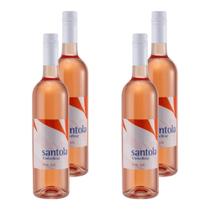 Kit 4 Vinhos Santola Rosé Portugal 750ml