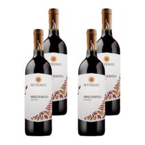 Kit 4 Vinhos Settesoli Nero DÁvola Tinto Itália 750ml