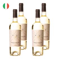 Kit 4 Vinhos Terre Natuzzi Bianco Toscana IGT Branco Itália 750ml