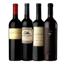 Kit 4 Vinhos Tinto Angélica, Enemigo, Dv Cab. E Alma Negra