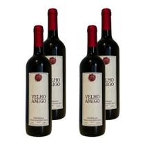 Kit 4 Vinhos Velho Amigo Assemblage Tinto Brasil 750ml