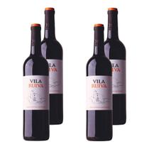 Kit 4 Vinhos Vila Ruiva Regional Alentejano Tinto Portugal 750ml