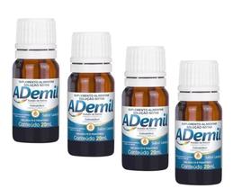 Kit 4 Vitamina Ademil 20ml Vitaminas A e D - Arte Nativa Kit 4 Vitamina Ademil 20ml Vitaminas A e D - Arte Nativa
