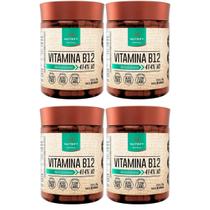 Kit 4 Vitamina B12 Metilcobalamina 414% 60Caps Nutrify