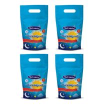 Kit 4 Weekend 4Kg Produto Para Piscinas Verdes - Hidroazul