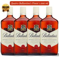 Kit 4 Whisky Balantine's Finest 1.000ml