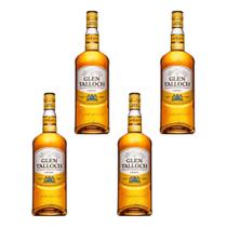 KIT 4 Whisky Glen Talloch Blended 1L KIT 4 Whisky Glen Talloch Blended 1L