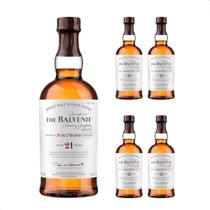 Kit 4 Whisky The Balvenie 21 Anos PortWood 700ml Single Malt