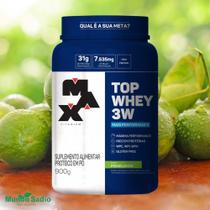 Kit 4 X TOP WHEY 3W MAIS PERFORMANCE MAX TITANIUM 900g
