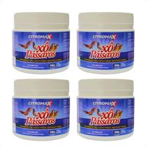 Kit 4 Xô Pássaros Citromax Livre de Pássaros - 300g Kit 4 Xô Pássaros Citromax Livre de Pássaros - 300g