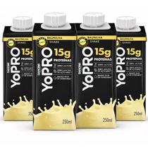 Kit 4 YOPRO Baunilha Shake 15g de Proteínas 250ml Kit 4 YOPRO Baunilha Shake 15g de Proteínas 250ml