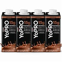 Kit 4 YoPRO Chocolate UHT 15g de Proteínas 250ml