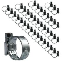 KIT 40 Abraçadeira 13X19mm aço zincado mangueira de jardim