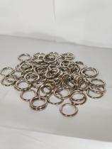 KIT 40 ARGOLA PARA SELARIA NIQUELADA EM FERRO 22X3,8mm