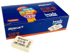 Kit 40 Borracha De Apagar Branca Mercur Record 40 Escola Kit 40 Borracha De Apagar Branca Mercur Record 40 Escola