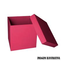 Kit 40 Caixas Quadrada Tampa Sapato 8x8x5 Mdf Madeira Pintada