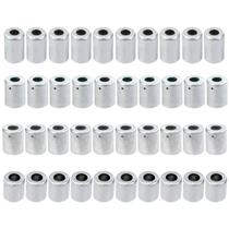 Kit 40 Canecas Clip Alumínio Mangueira Ar Cond 6 8 10 12mm