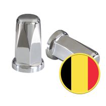 Kit 40 capas cromada para porca 32 33 mm belga