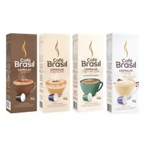 Kit 40 Capsulas Bebida Ao Leite Para Cafeteira Nespresso