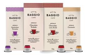 Kit 40 Cápsulas Cafe Gourmet Baggio Para Cafeteira Nespresso