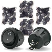 Kit 40 Chaves Tic-Tac Redonda Liga Desliga Technoise Kit 40 Chaves Tic-Tac Redonda Liga Desliga Technoise