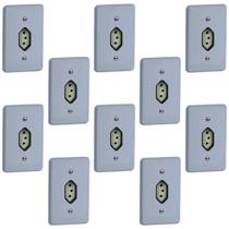 Kit 40 Conjunto Tomada 2p+t 20a 250v Silentoque 4x2 Pial