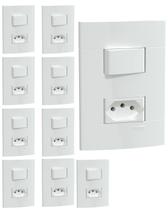 kIT 40 CONJUNTOS DE INTERRUPTORES+TOMADA 10A 250V SCHNEIDER kIT 40 CONJUNTOS DE INTERRUPTORES+TOMADA 10A 250V SCHNEIDER