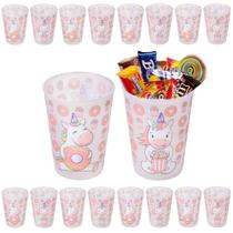 Kit 40 Copos de Unicórnio para Doces e Lembranças de Festa Infantil