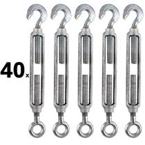 Kit 40 Esticador para Cabos de Aço 3/16 Polegadas (4,8mm)