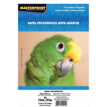 Kit 40 folhas Papel Fotográfico Auto Adesivo Glossy-115g