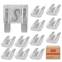 Kit 40 Fusível Max Automotivo 80 Amperes Lâmina Bateria Lote