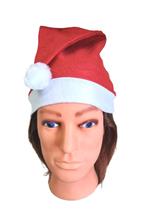 Kit 40 Gorros Papai Noel Em Feltro C/ Pom Pom Fantasia Natal