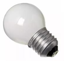 Kit 40 Lâmpada Bolinha Leitosa Incandescente 15w 127v E27 Kit 40 Lâmpada Bolinha Leitosa Incandescente 15w 127v E27